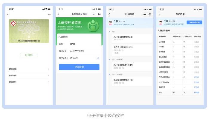 腾讯健康——电子健康卡妇幼儿健康管理技术方案的应用