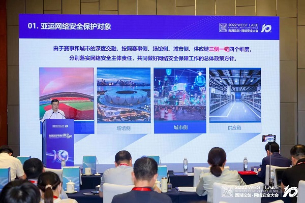 2022西湖论剑•网络安全大会智能亚运安全论坛在杭州举行