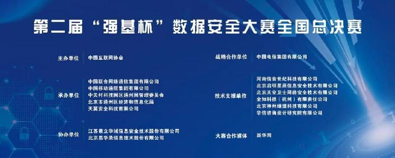 第二届“强基杯” 数据安全大赛实战和评估技能赛圆满收官