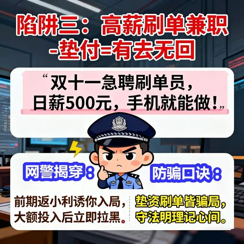 “薅羊毛”？“劫财”？“钓鱼”？网警带你一一揭露