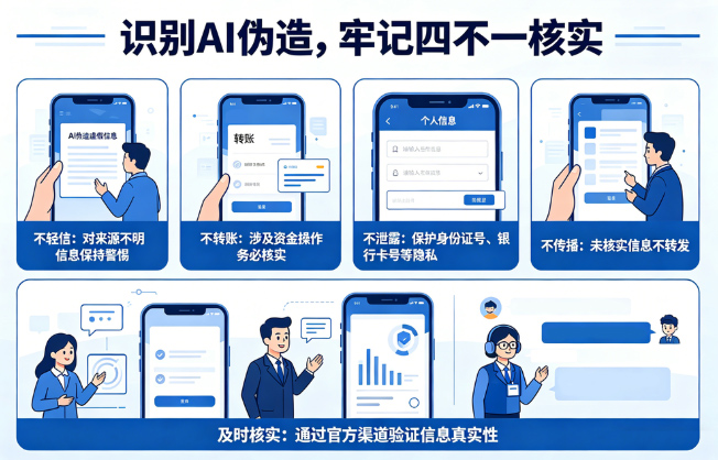 “亲友”视频可能是AI伪造 网警提醒：牢记“四不一核实”