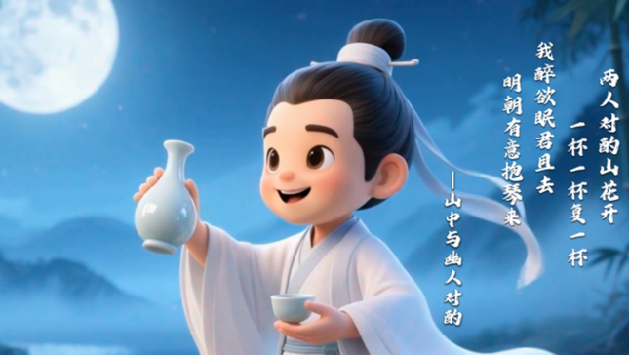 网聚文明新风尚！AI“邀请”古代诗词大家赛诗啦
